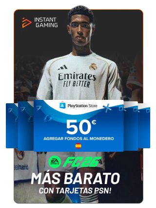 Comprar EAFC26 más barato en Instant Gaming con Jude Bellingham